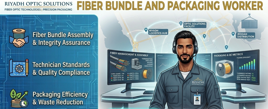 Fiber Bundle And Packaging Worker, Al Riyadh, Saudi Arabia