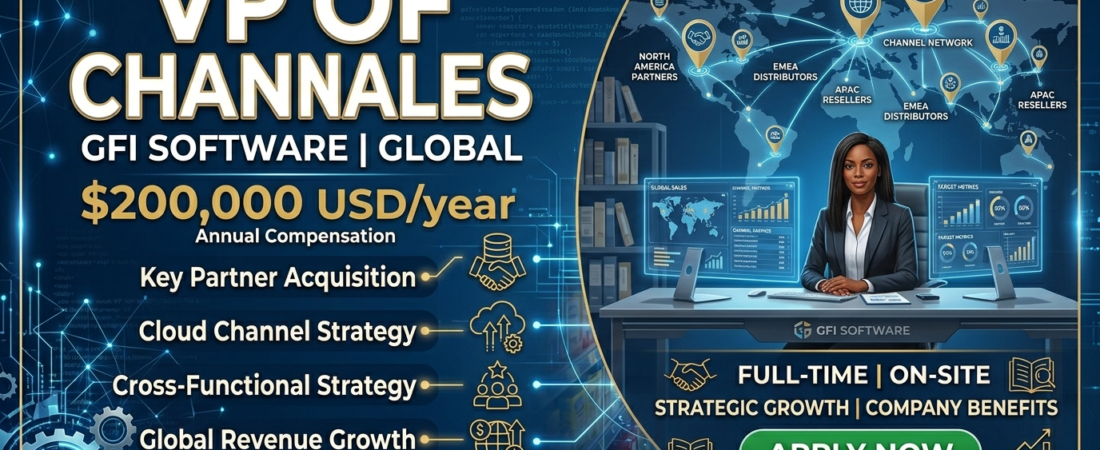 VP of Channel Sales @ GFI Software $200,000 USD/year 